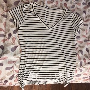 Hollister large striped shirt